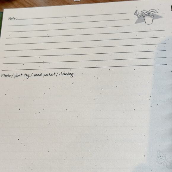 Garden Journal Notebook Organizer Gardening Write It Down - Picture 5 of 8